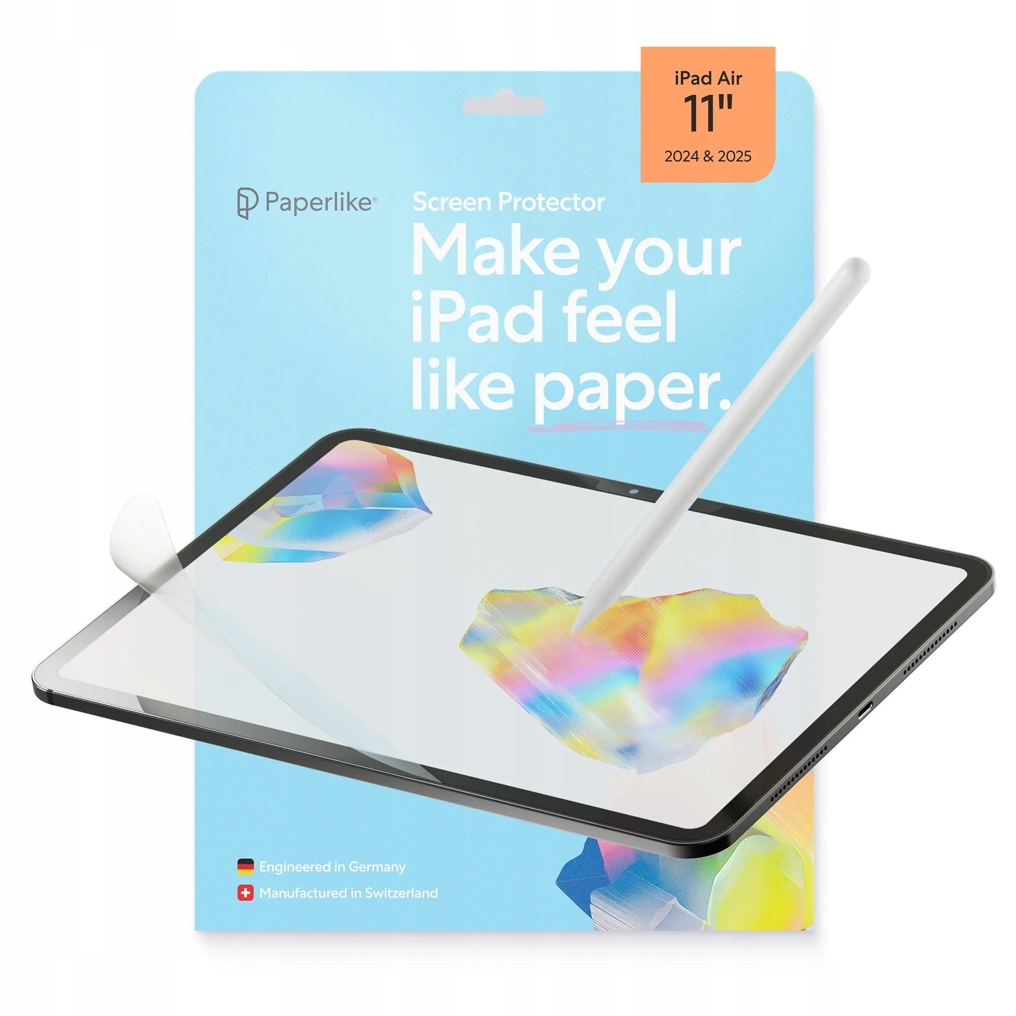 Paperlike 3.0 Matná fólie imitující papír pro iPad Air 11 M2/M3/M4 2 kusy