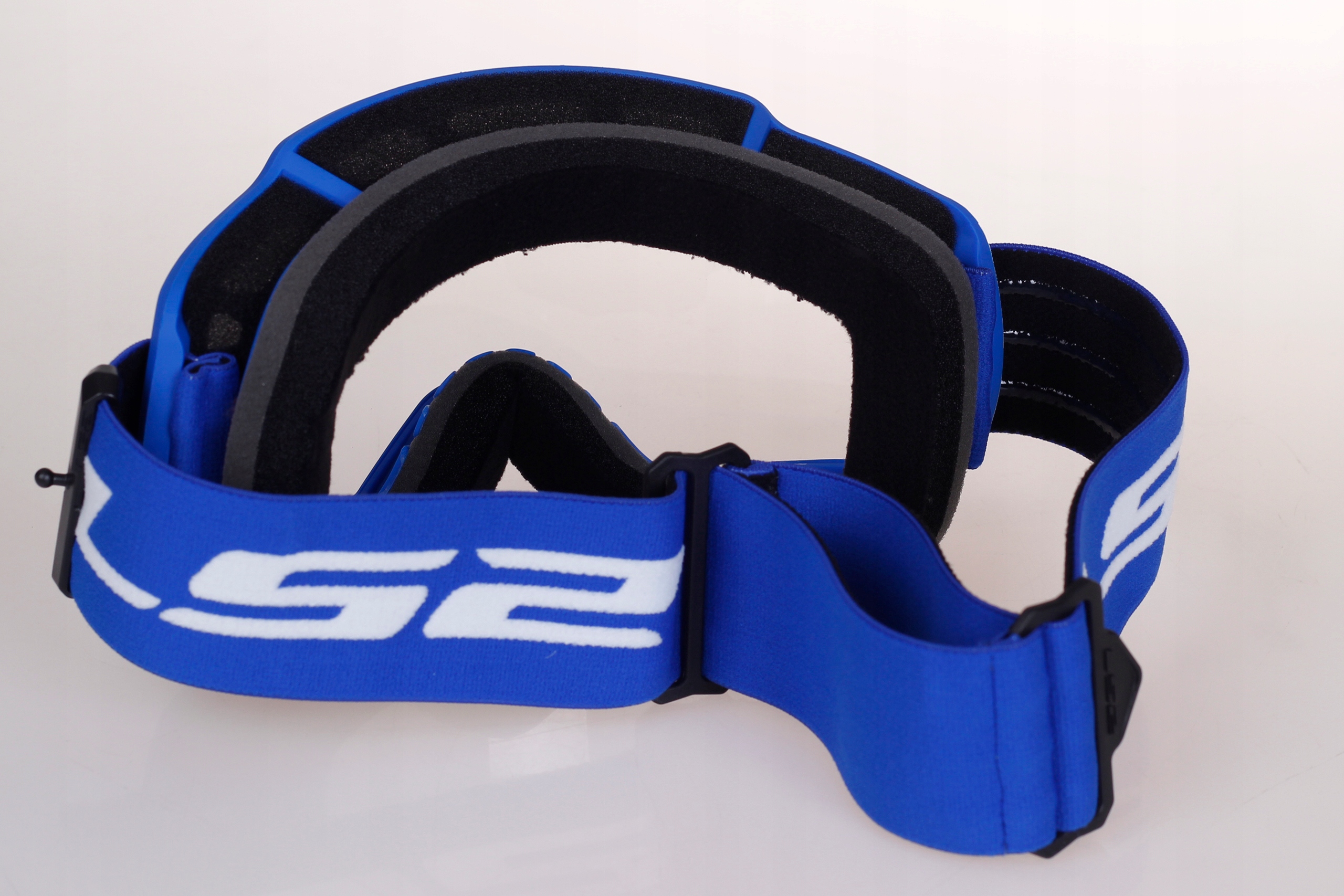 GOGLE CROSS ENDURO MOTOCROSS ATV LS2 CHARGER BLUE niebieskie Typ cross/enduro