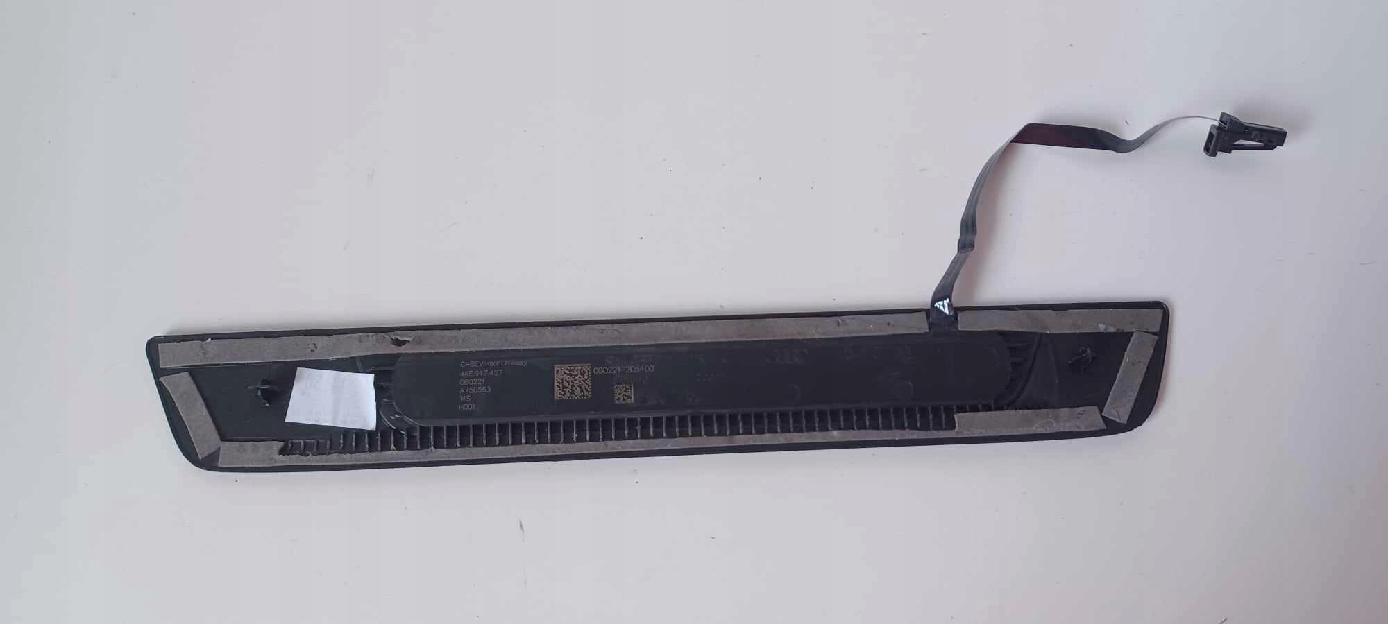 cap threshold left rear part AUDI E-TRON F8 GE Q4 E-TRON F4 4KE947427