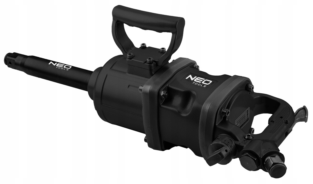 Klucz udarowy pneumatyczny, 1", 3800 Nm 650 l/min TIR PIN LESS Waga produktu z opakowaniem jednostkowym 17.3 kg