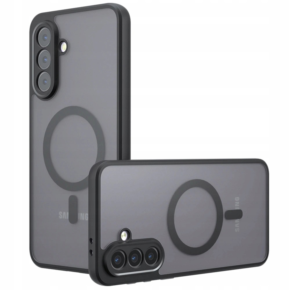 Techsuit – PureFrost etui MagSafe na Samsung Galaxy A36 5G – matowa czerń