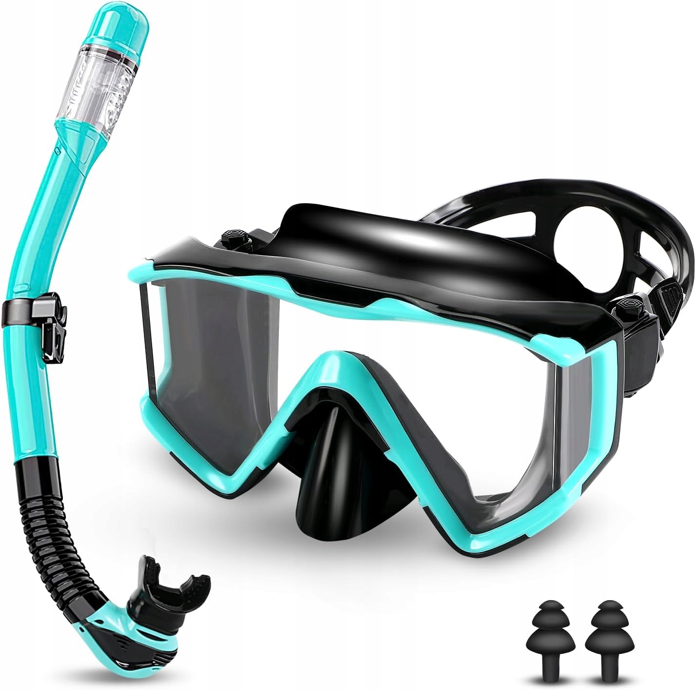 Potápěčské Brýle Na Potápění Snorkeling Dry Fajka Tvrzené Sklo