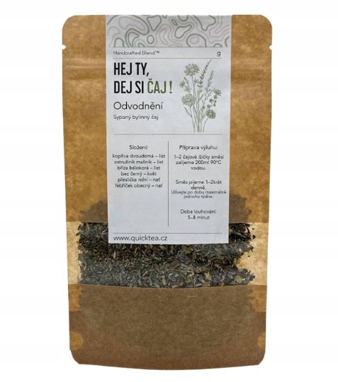 QuickTea Odvodnění bylinný čaj 500 g