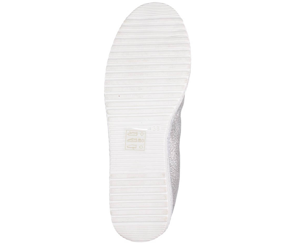 BALERINY ESPADRYLE WKŁADKA SKÓRA METALICZNE NEW 37 Model W19X2/S