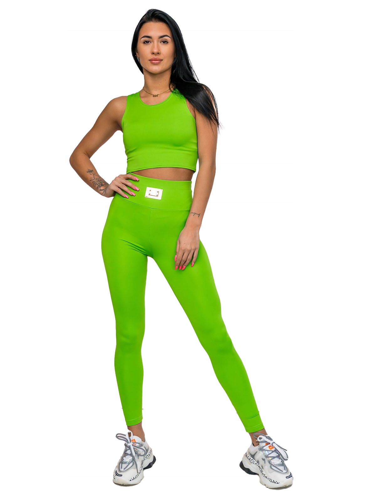 Teplákovka Dvoudílný Sportovní Teplákový Komplet Zelený 022 Denley_s/m