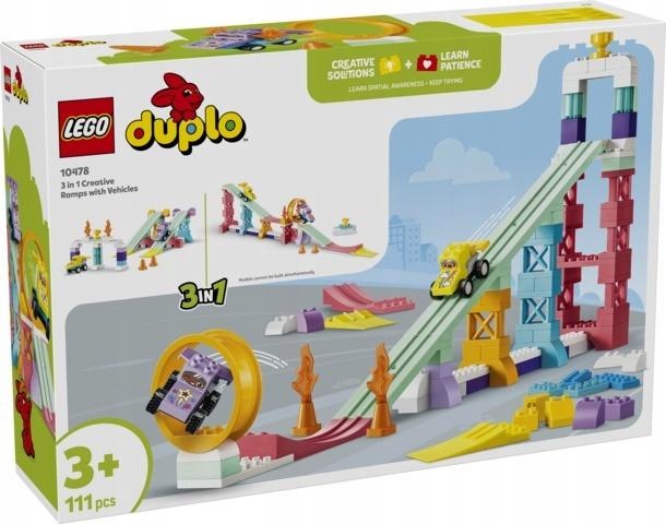 Lego(r) Duplo 10478 Kreativní rampy 3v1 s vozidly