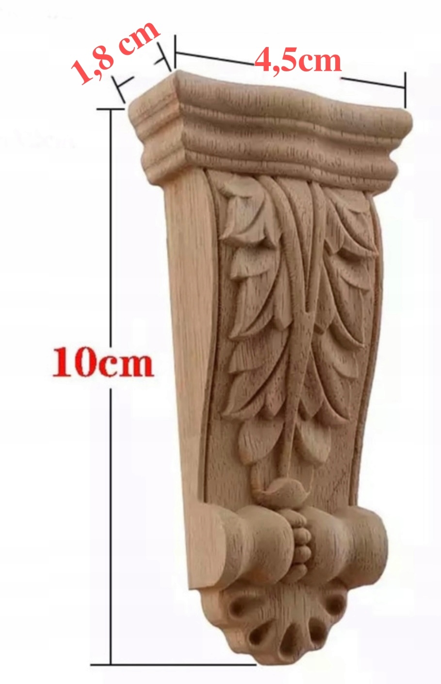 

Drewniany korbel kroksztyn 10x4,5 cm