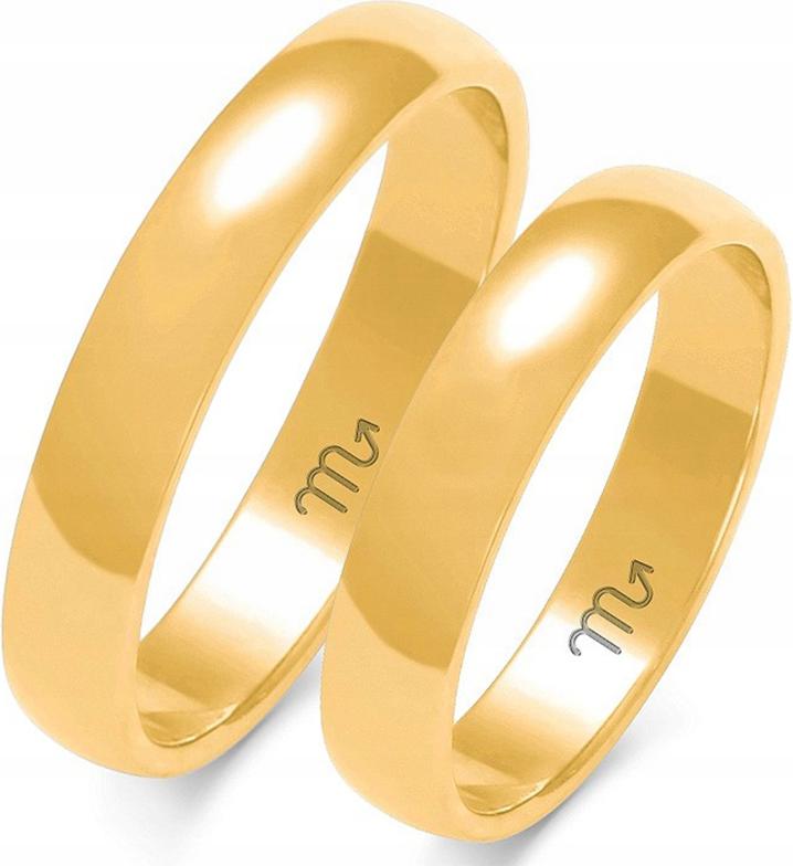 Zlatý prstýnek 585, snubní prsten 21 22 23, nadčasový, klasický