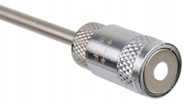 CHWYTAK TELESKOPOWY MAGNETYCZNY ROZSUWANY 80 + LED Marka inna