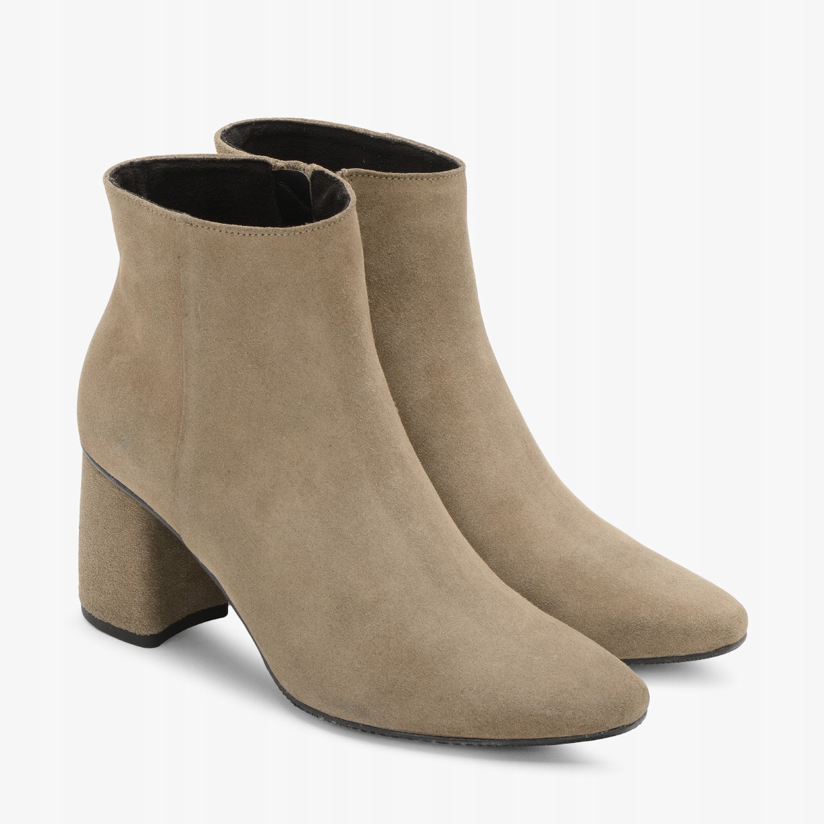 

Ryłko beżowe botki damskie buty r.39