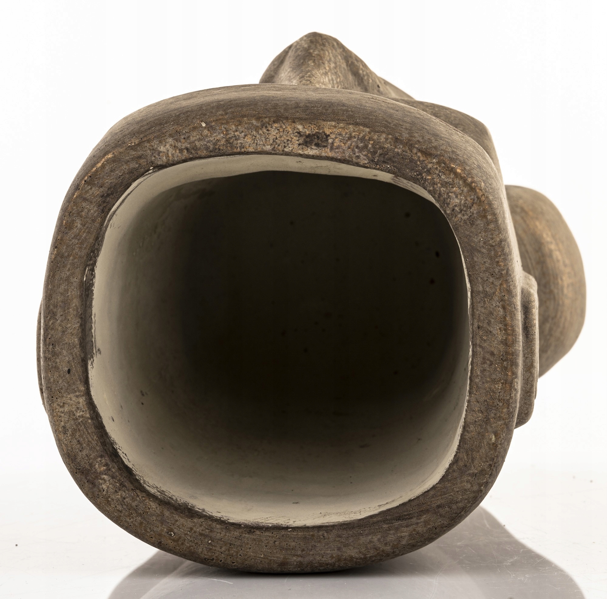 OSŁONKA NA DONICZKĘ GŁOWA TWARZ BETONOWA DONICZKA Marka Duwen