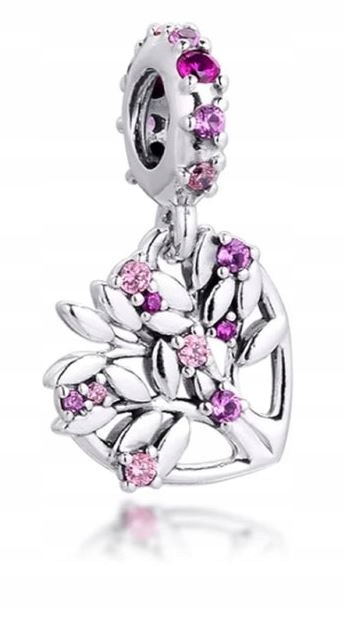 

Zawieszka Charms Drzewo Serce do Pandora