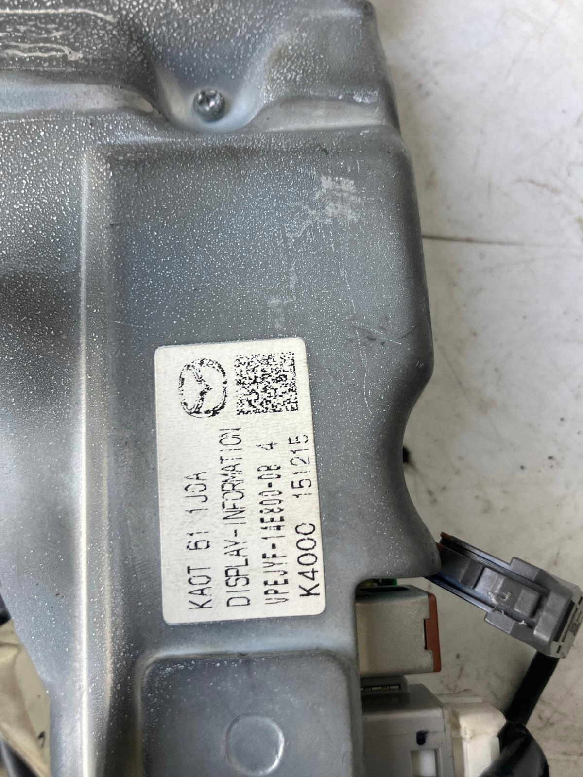EKRAN display navigation devices MAZDA CX5 and LIFT KA0T611J0A