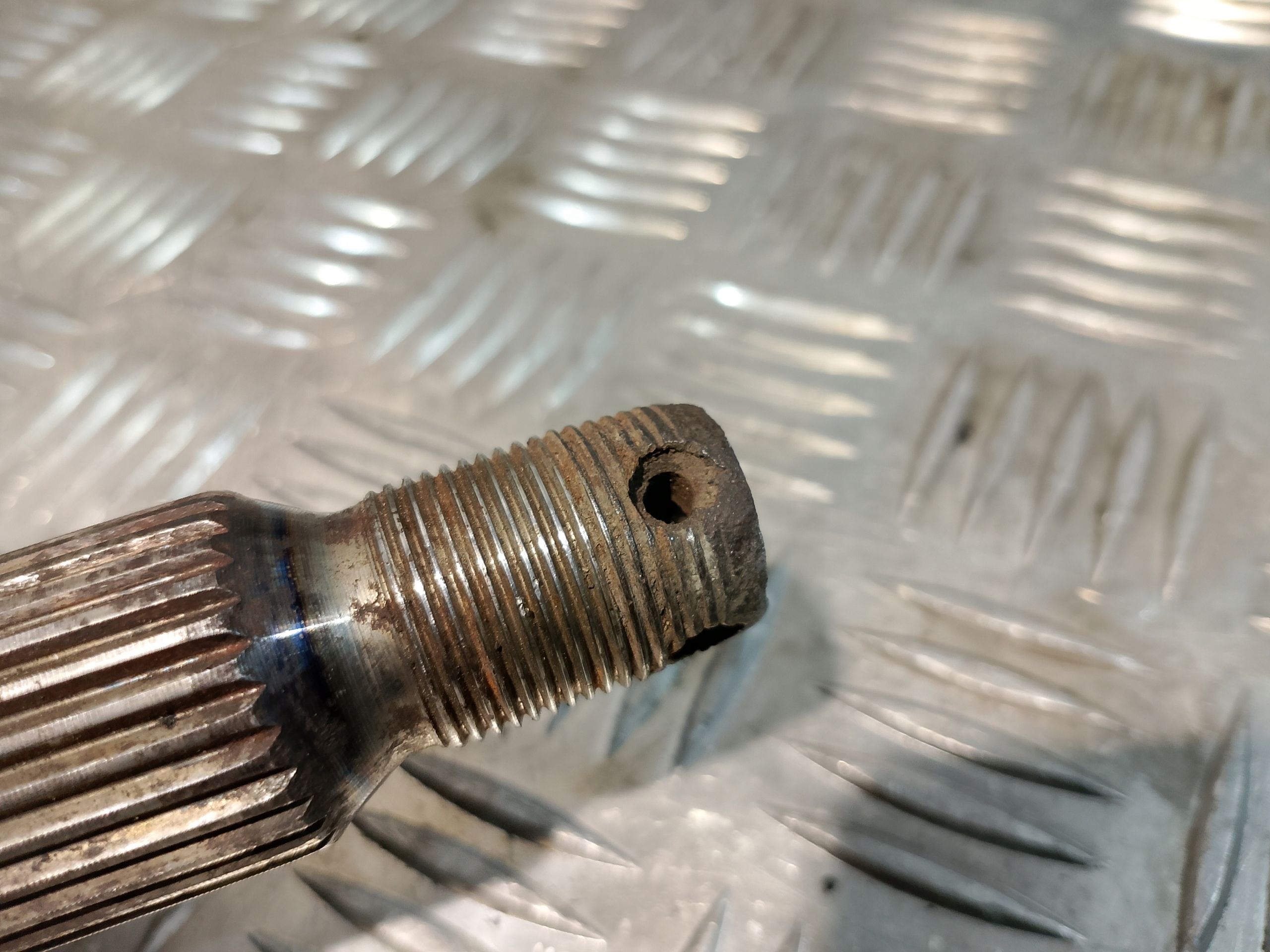 semi-axis left short. VW SHARAN 1.9 TDI