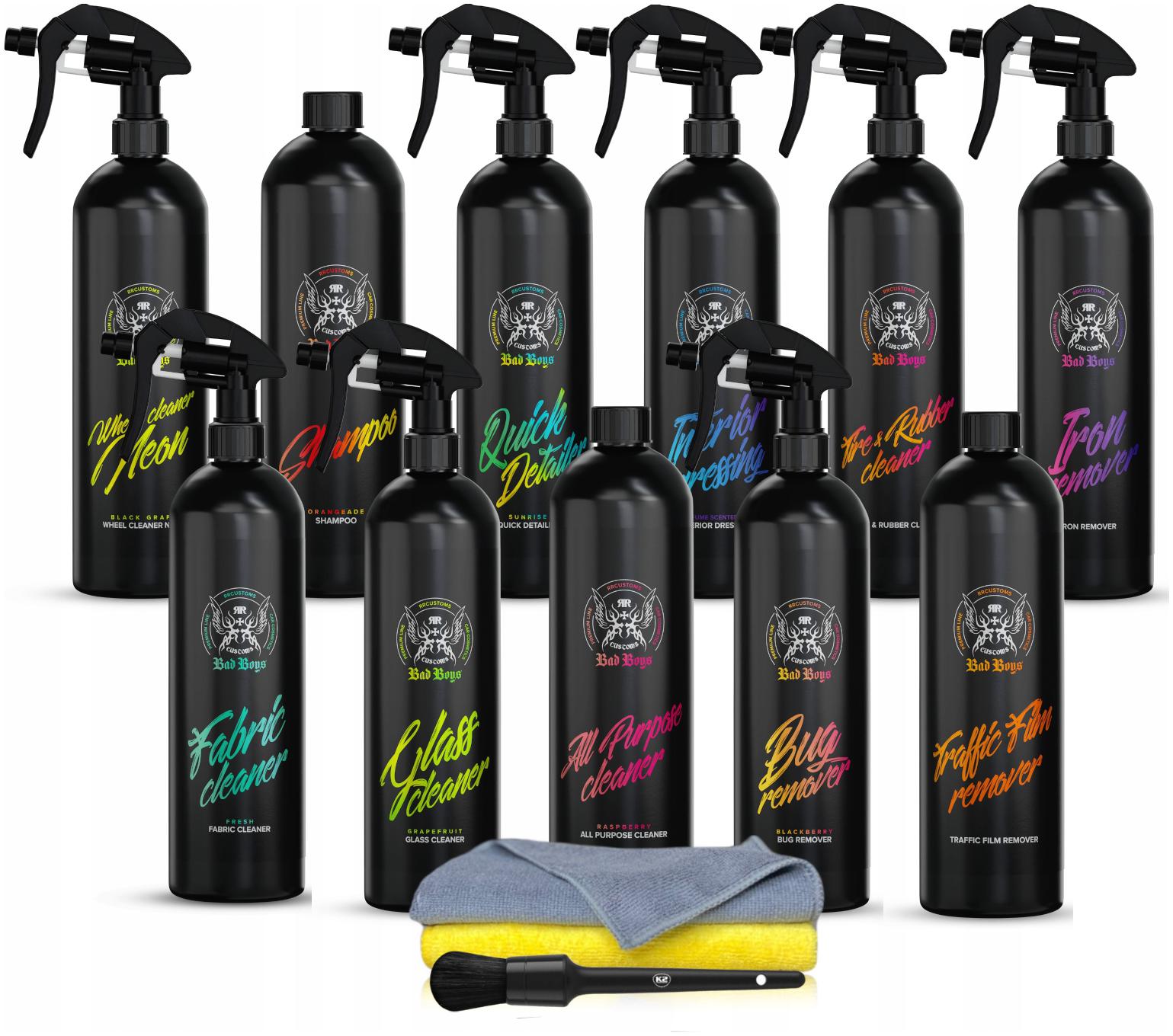 RR Customs RRC Bad Boys Mega Zestaw Kosmetyków Do Auta Detailing Prezent