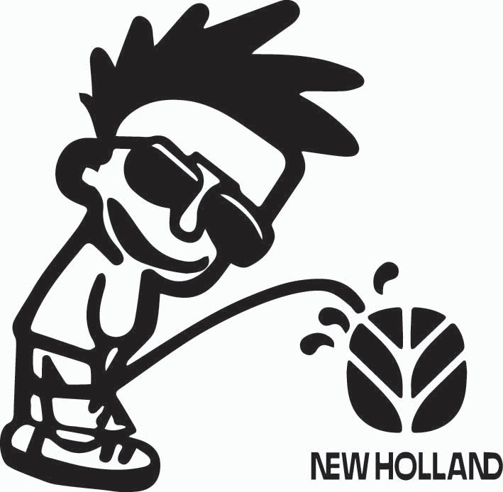 

Naklejka na auto Olać New Holland