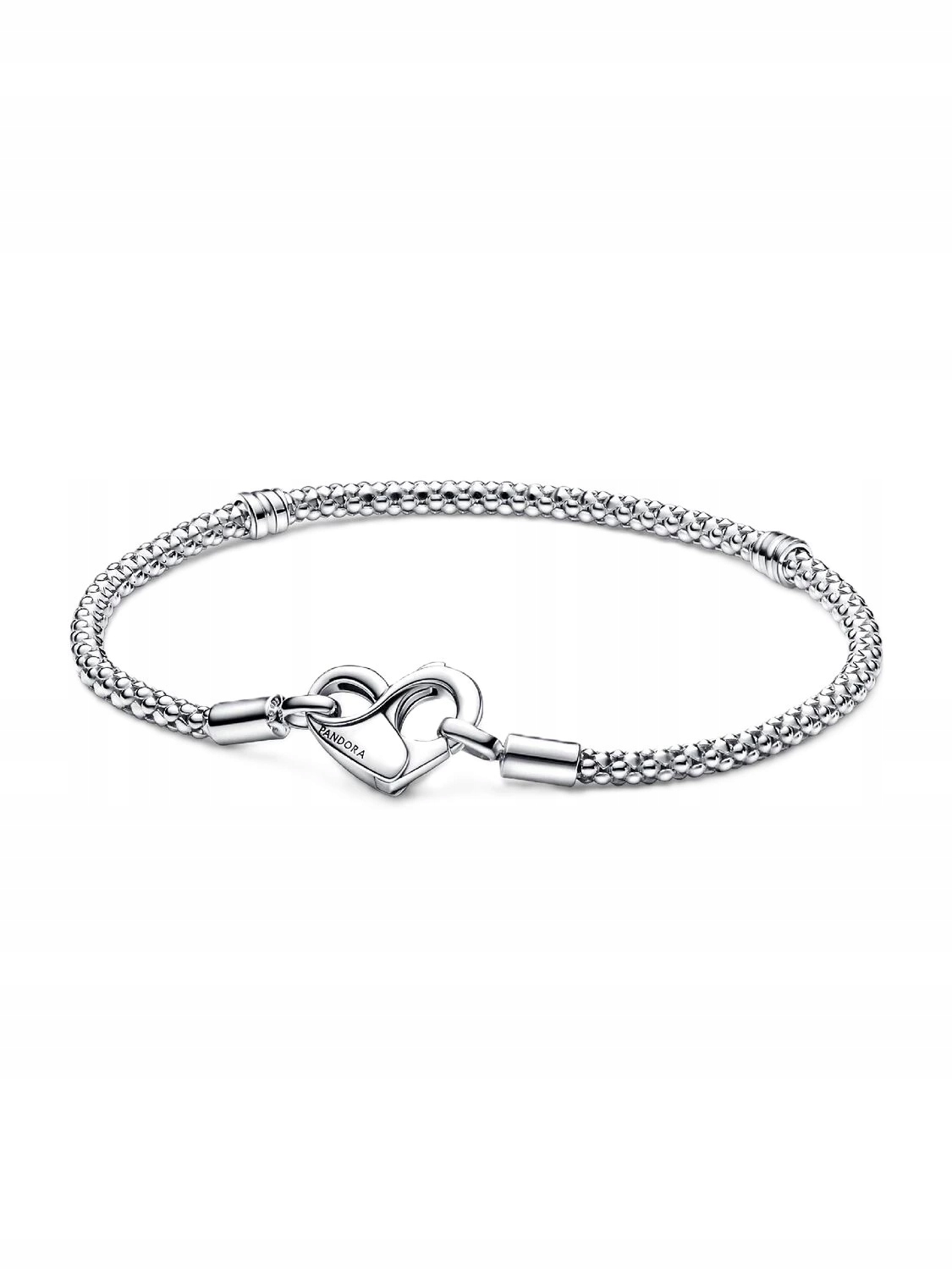 Dámský Náramek Pandora 592453C00-17 Moments Stříbrný, Cvočková Vazba