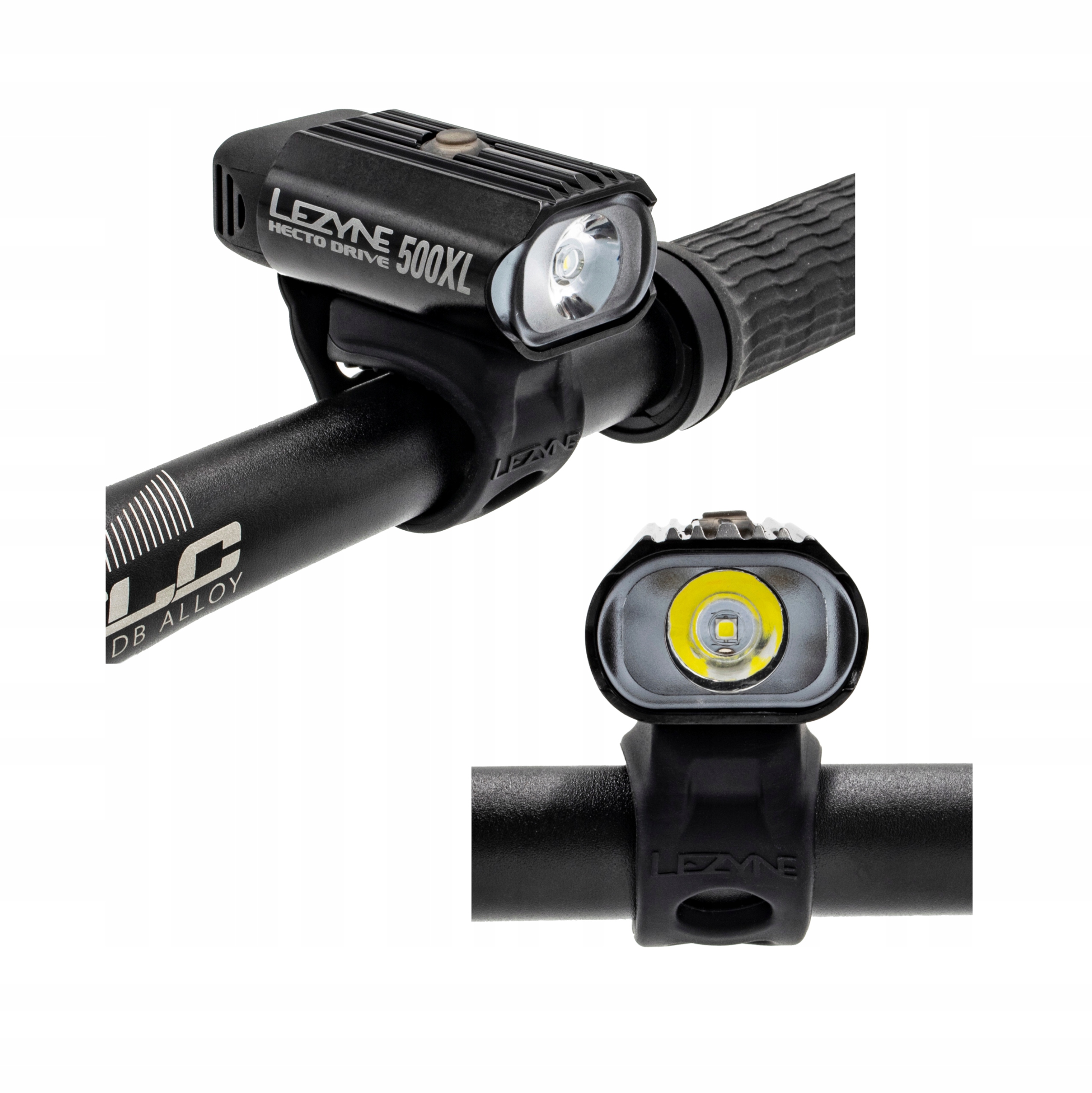 Přední světlo Lezyne Led Hecto Drive 500XL 500 lumenů Usb černé