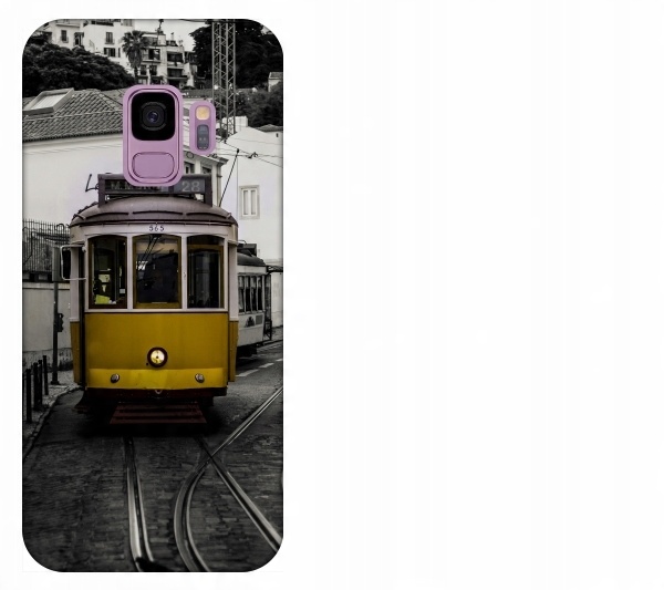 

Etui pokrowiec Samsung Galaxy S9 Lizbona żółty tra
