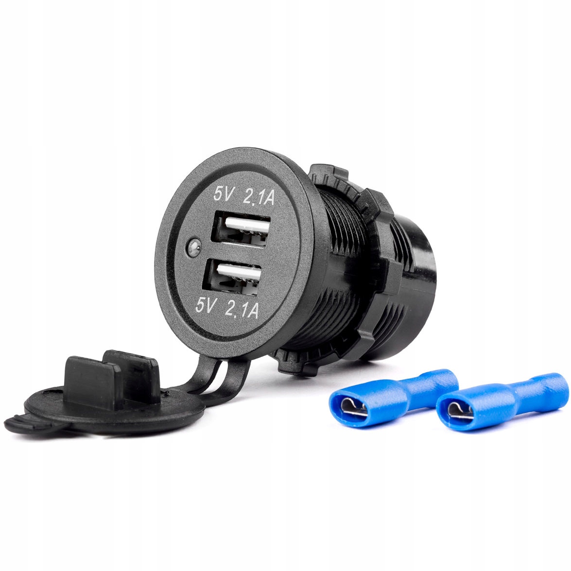 

Ładowarka Samochodowa Motocyklowa 2xUSB 12V-24V