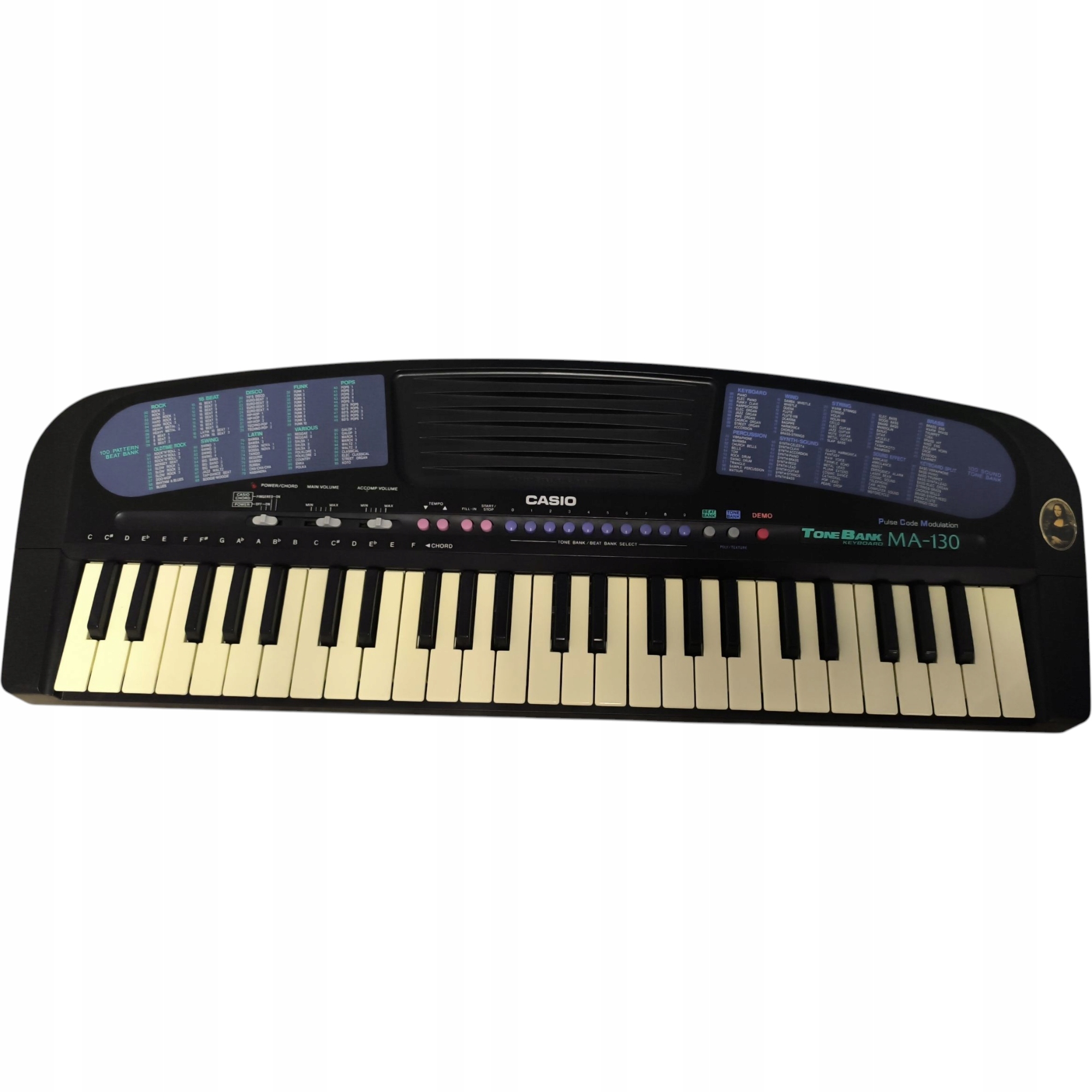 Piano Casio Casio Tone Bank Ma 130 Keyboard Casio MA-130
