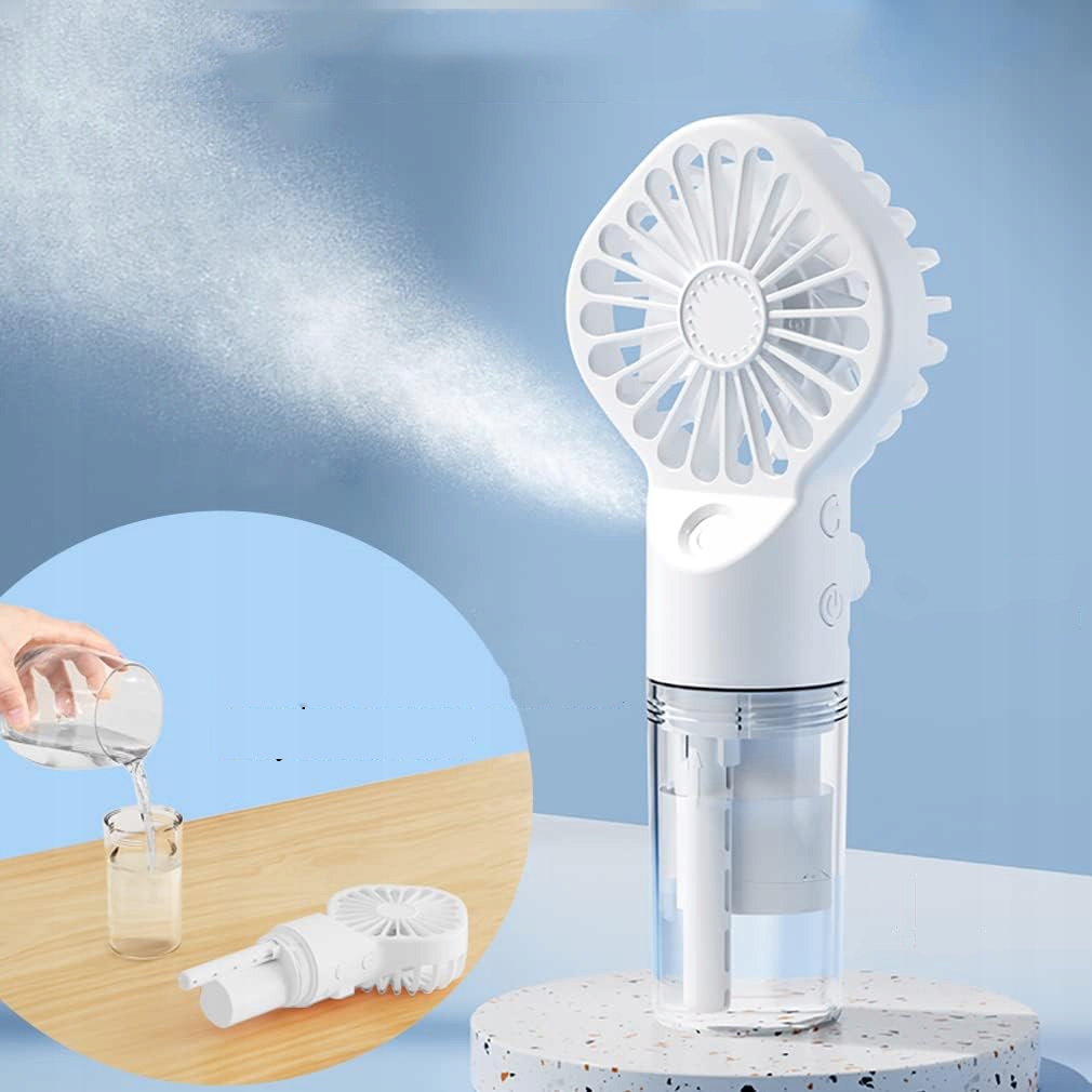 WIATRAK DO RĘKI WENTYLATOR WIATRACZEK USB RĘCZNY Marka bez marki