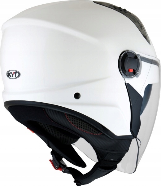 Kask Motocyklowy KYT D-CITY biały - M Rozmiar M