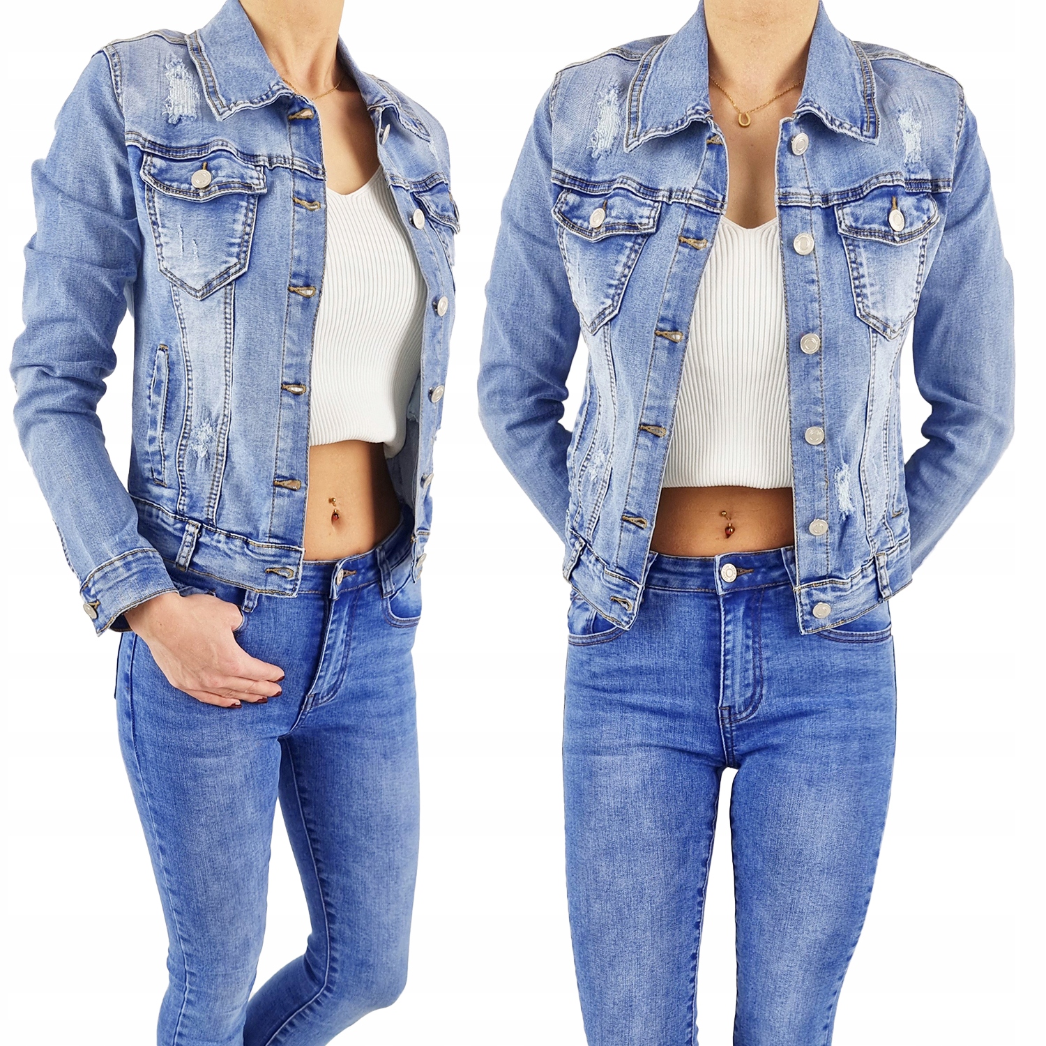 Katana Dámská/mládežnická Džínová Bunda Dallas