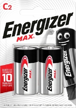 Energizer baterie alkaliczne Alkaline Max C LR14 2 sztuki