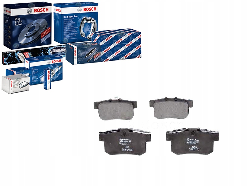 Sada Brzdových Destiček Bosch 43022S9AE00 4302