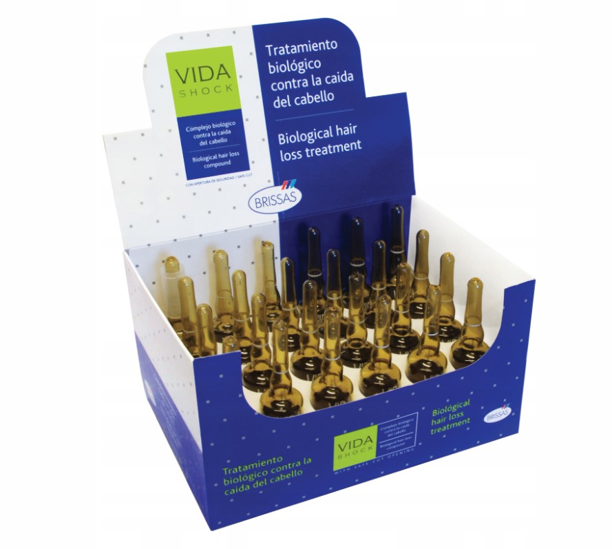 Ampułka do włosów Vida Shock biologiczna kuracja 10 ml 24szt