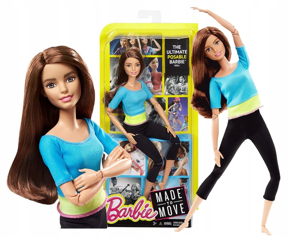 

Lalka Barbie Made To Move Gimnastyczka DJY08