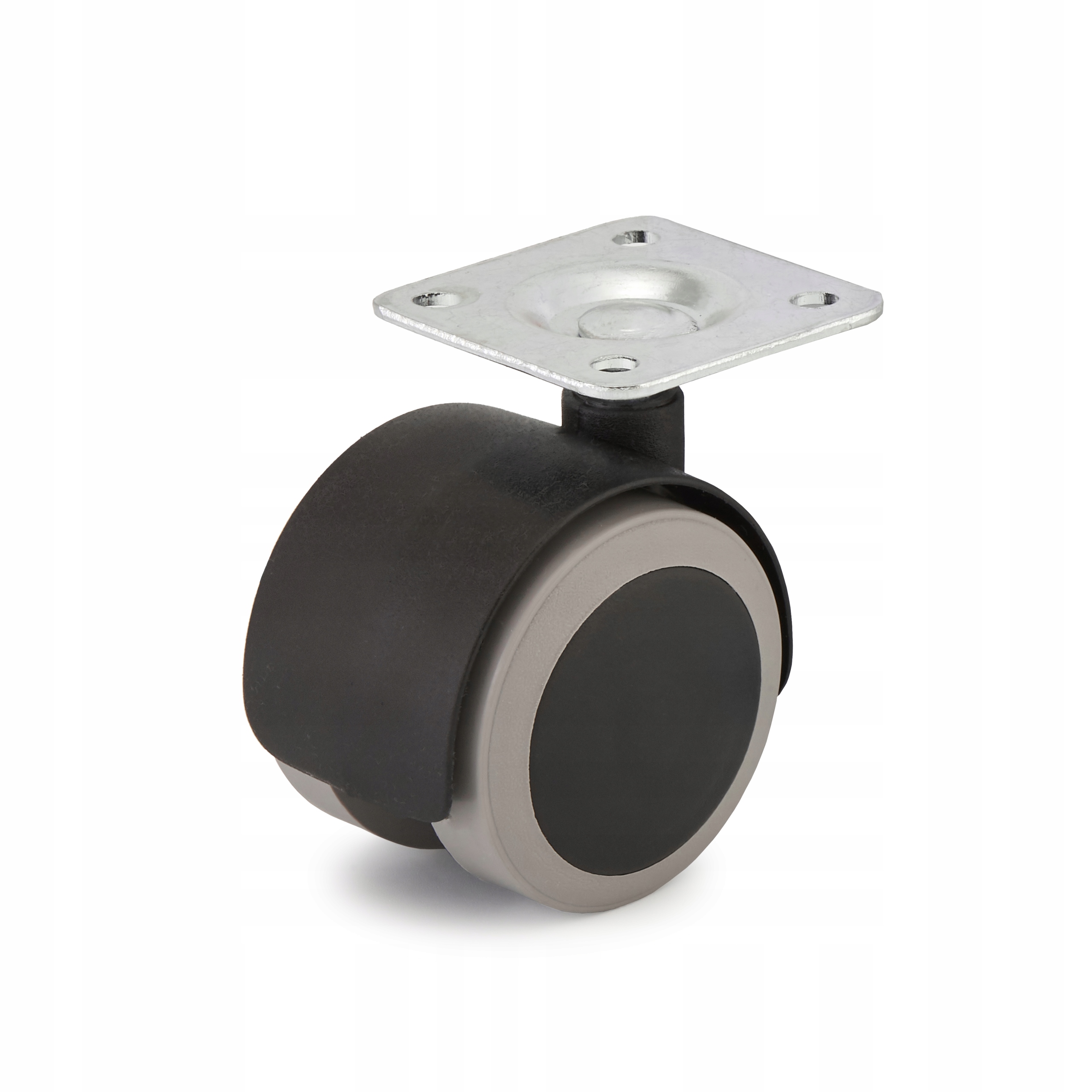 KÓŁKO KOŁO MEBLOWE GUMOWE OBROTOWE FI 40 MM