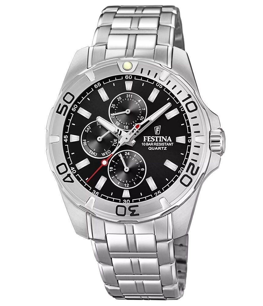Pánské Hodinky Festina Multifunkční F20445/3 43,00 mm 10ATM