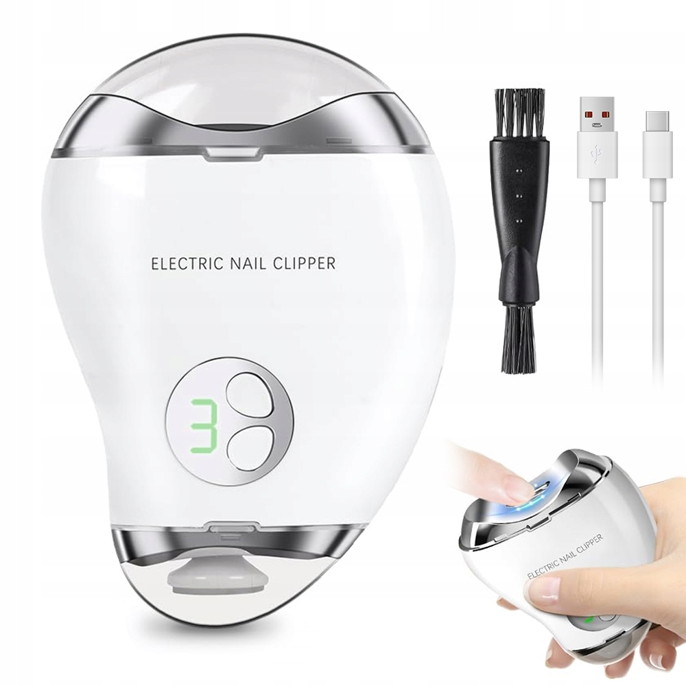 Elektrický kleštičky na nehty Pro Miminka i dospělé s osvětlením