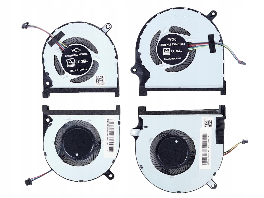 Ventilátory Do Dell Inspiron 7000 7590 7591 P83F Cpu Gpu