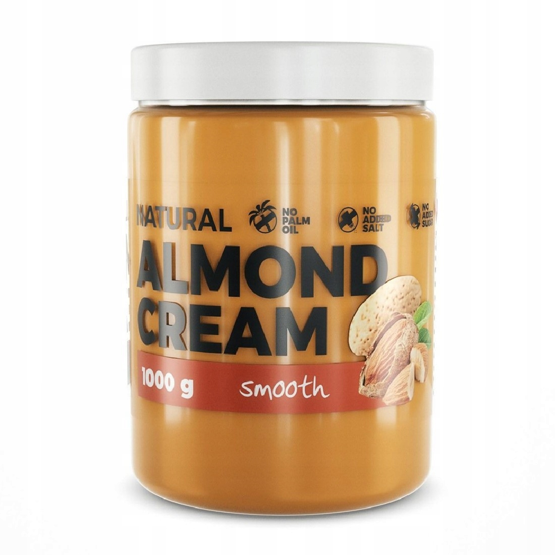 7Nutrition Almond Butter Smooth 1000g mandlový krém protein hmotnost dieta