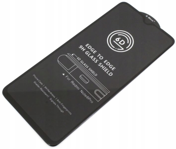 

9H Szkło 6D Cały Ekran do Xiaomi Redmi Note 8 Pro
