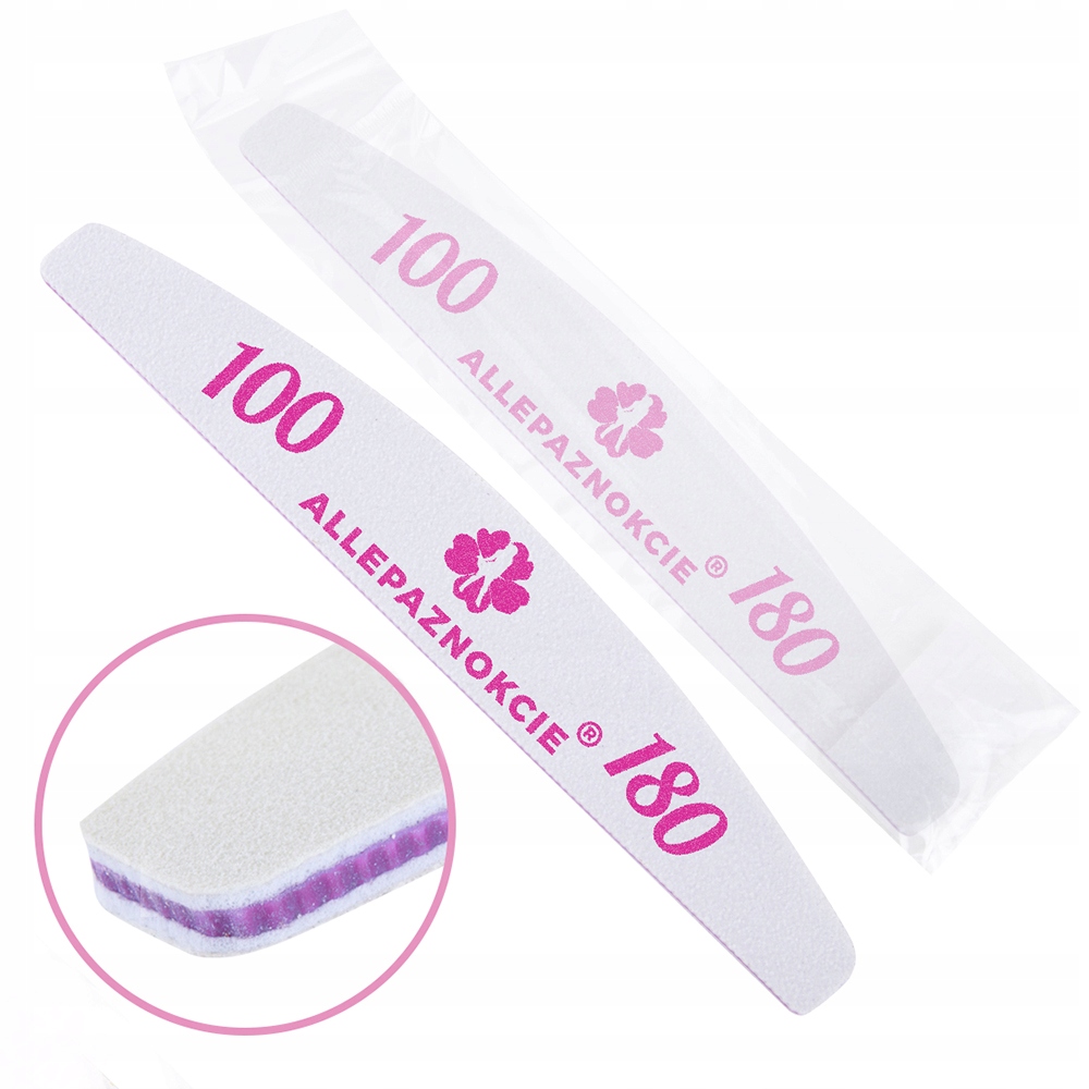 

Pilnik Do Paznokci Folia Ap Bq/f Łódka 100/180