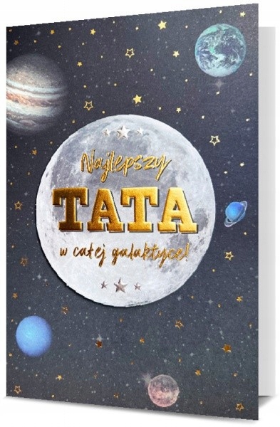 

dla Taty na Dzień Ojca Kartka extra H2626