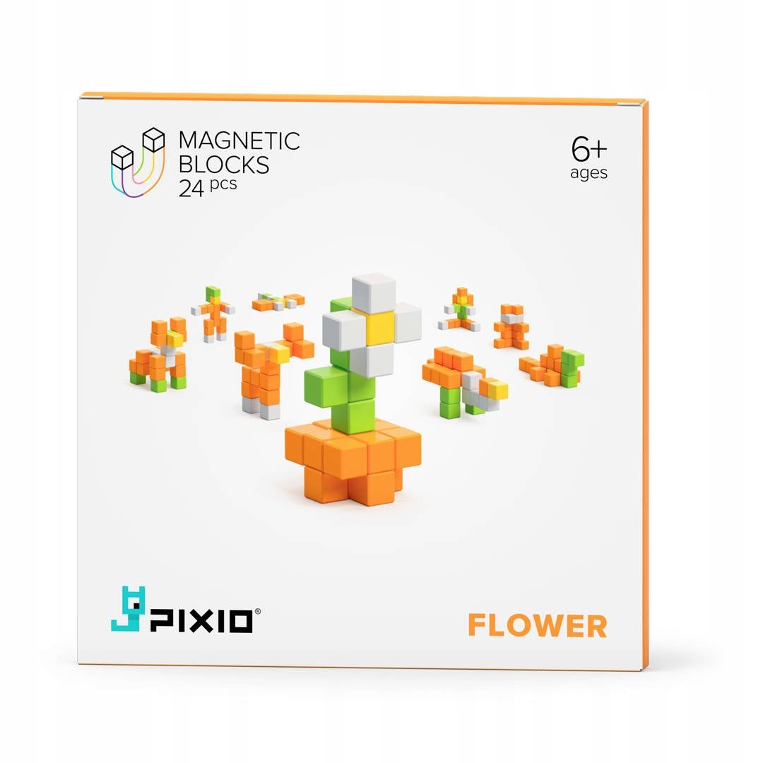 

Klocki Magnetyczne Pixio 24 Szt. Flower Story
