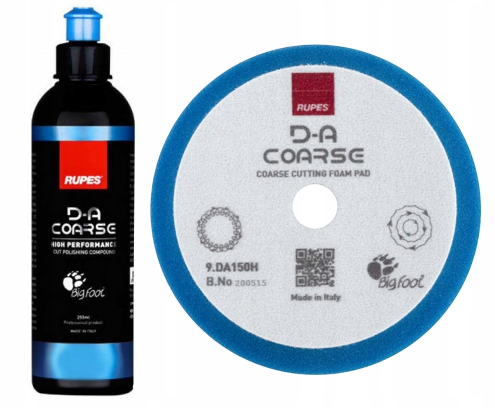 

Rupes Da Coarse Pasta Polerska 250ml Gąbka Rupes