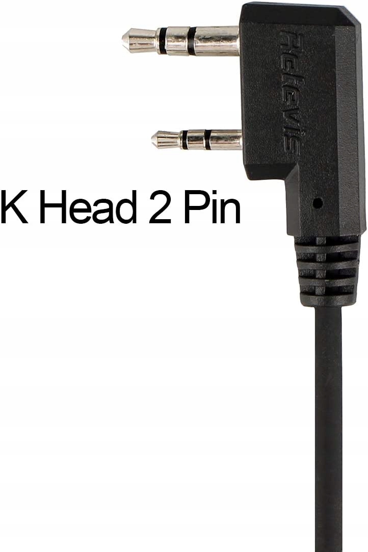 RETEVIS 2 PINOWA SŁUCHAWKA MIKROFON TYP C Baofeng taktyczna EAN (GTIN) 4778308123429