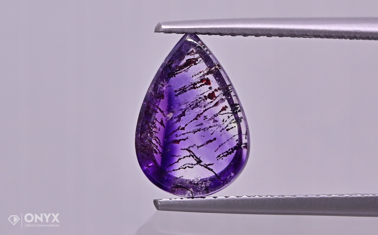 Křemen Seven mělký slzný 12x8,5 mm