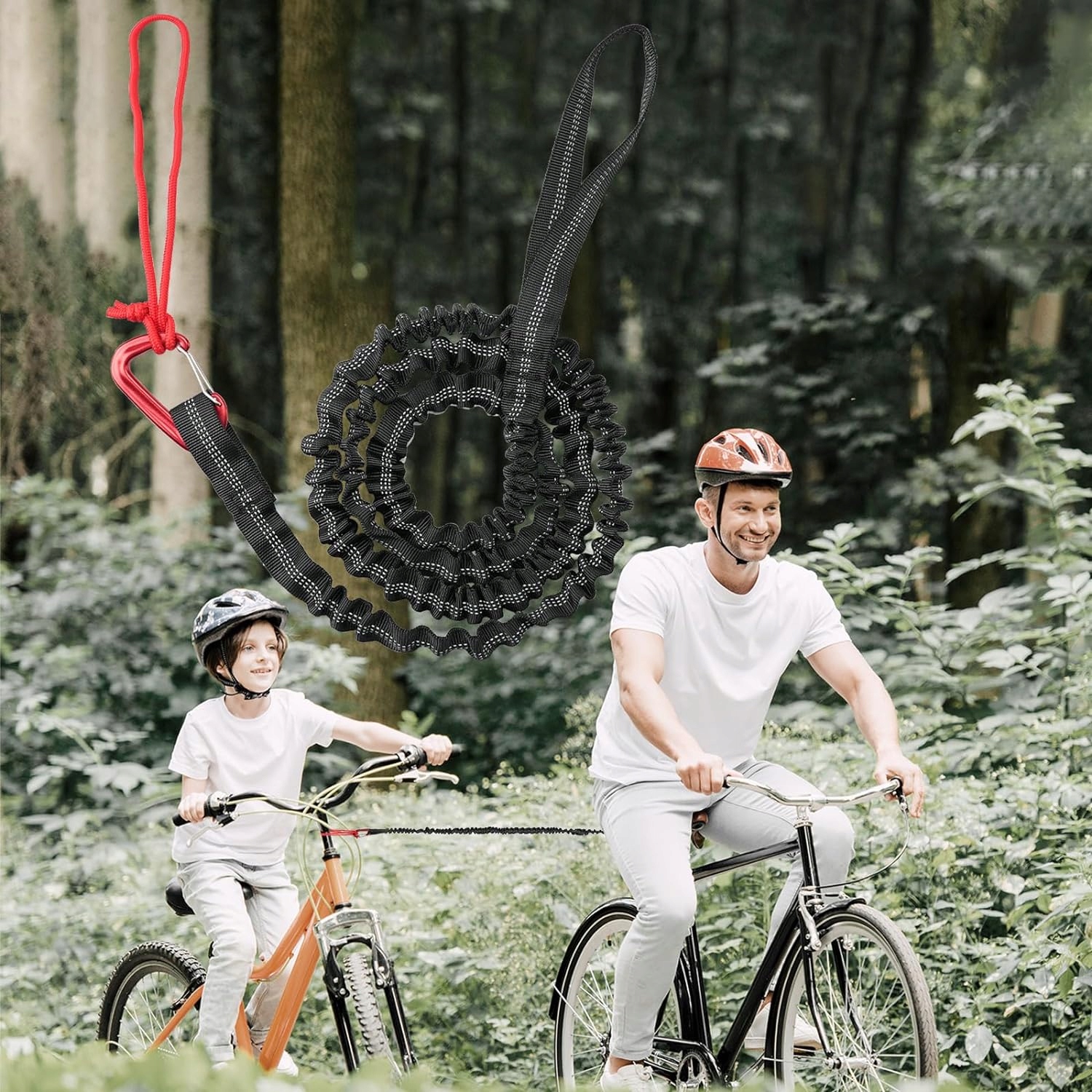 LINA HOLOWNICZA ELASTYCZNA DO ROWERU 3m MOCNY HOL DLA DZIECI Marka Bedee