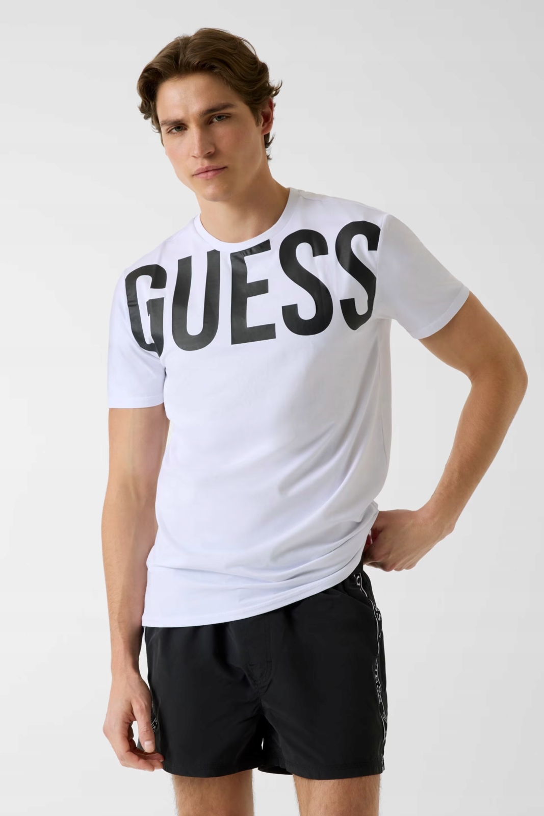 Pánské triko Guess cn ss ultra logo t-shirt