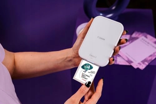 CANON Zoemini 2 Mobilna Drukarka Zdjęć Bluetooth Smartfon Tablet Biała — miniatura 9
