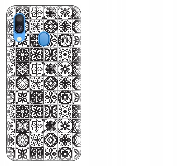 

Etui pokrowiec Samsung Galaxy A40 Mozaika kafelki
