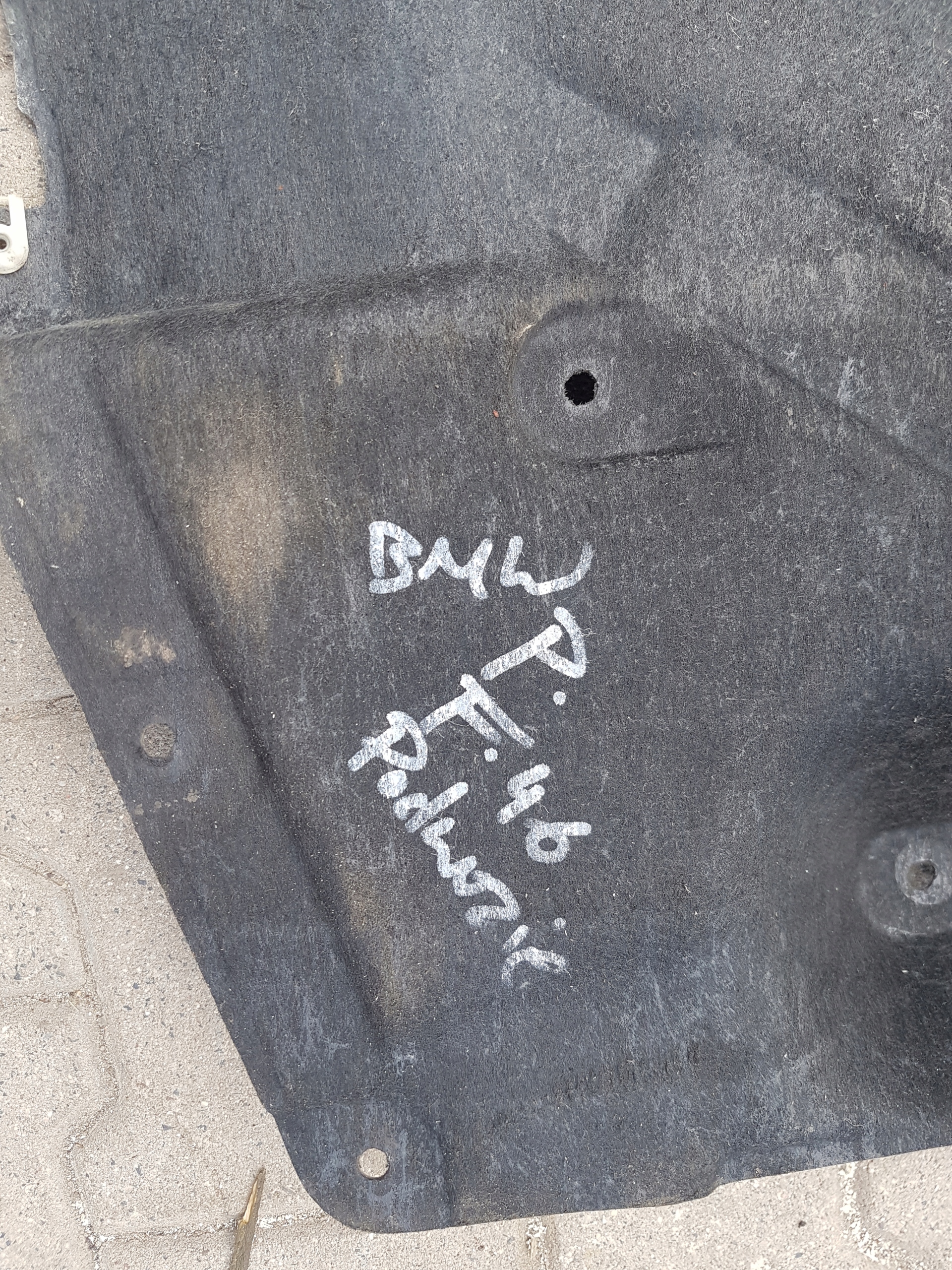 BMW 2 F46 Blende Abdeckung Unterfahrschutz abdeckung rechts