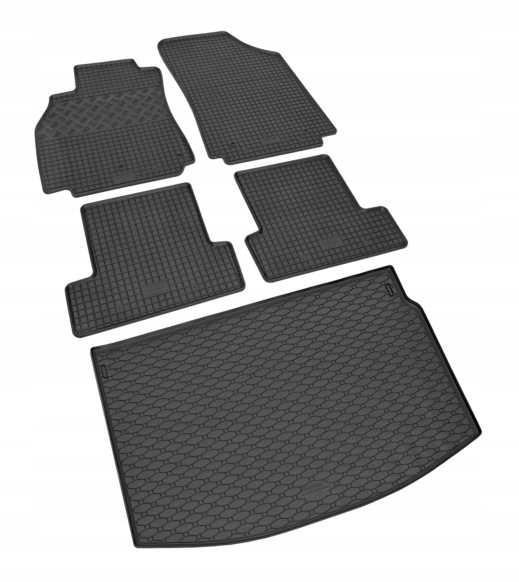 Zestaw dywaników do RENAULT Megane Hatchback od 2009 do 2016